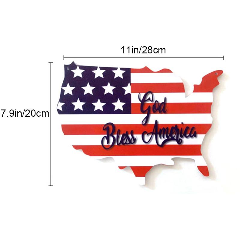 Skorter | America Flag Decorative Sign