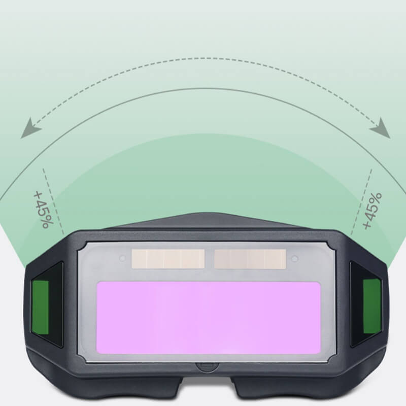 Skorter | Panoramic welding goggles with automatic darkening protection and protection against intense light