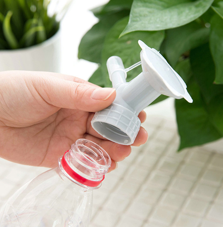 Skorter | 2-in-1 Double Cap Bottle Spray Nozzle – Mini Spray Head for Garden Irrigation