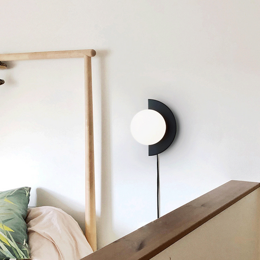 Skorter | Valentina Modern LED Wall Lamp Metal Glass Bedroom Living Room