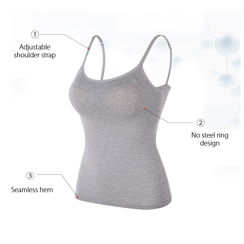 Skorter | BraCami Tank with integrated bra
