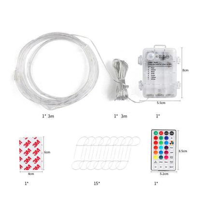 Skorter | 4.92ft LED Basketball Hoop Light with Remote Control