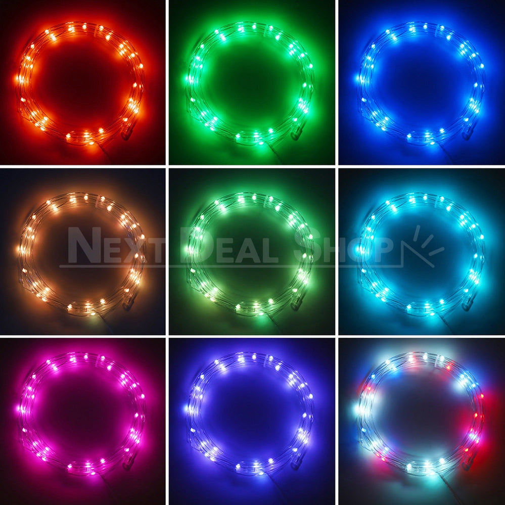 Skorter | 4.92ft LED Basketball Hoop Light with Remote Control
