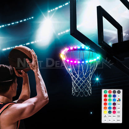 Skorter | 4.92ft LED Basketball Hoop Light with Remote Control