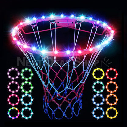 Skorter | 4.92ft LED Basketball Hoop Light with Remote Control