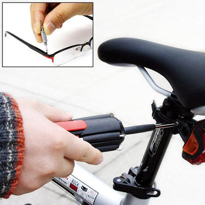 Skorter | 8 Screwdrivers in 1 Tool with Work Light and Flashlight