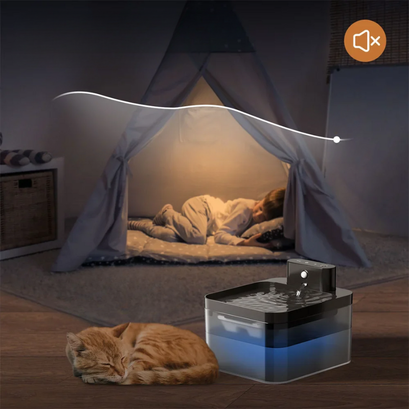 Skorter | Automatic – Wireless Drinking Fountain for Cats with Sensor