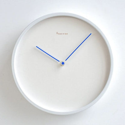 Skorter | Nordic Minimalist Wooden Wall Clock White Black Design