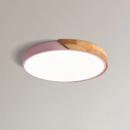 Skorter | Delos – Scandinavian Wooden LED Ceiling Light | Modern Energy-Efficient Interior Lighting