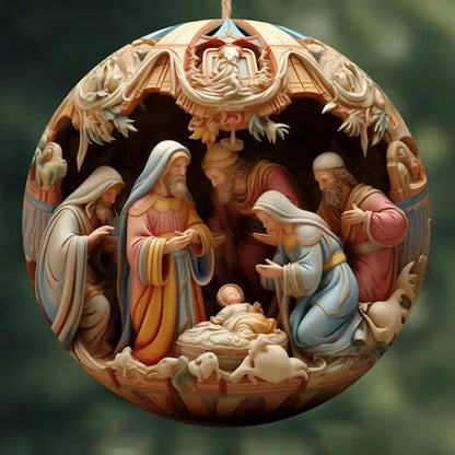 Skorter | Crib Christmas Ornament