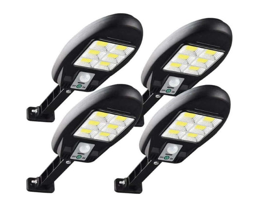 Skorter | x LED 72 COB Solar Powered PIR Motion Sensor Security Wall Lights