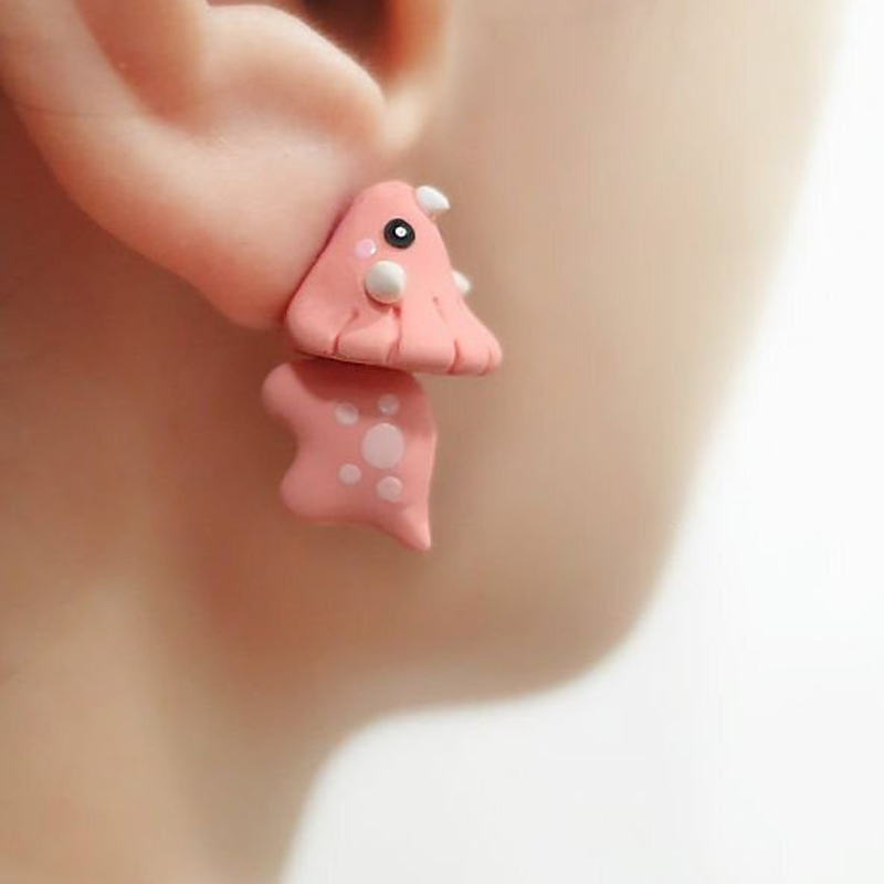 Skorter | Cute Animal Bite Earrings, 1 Pair