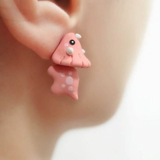 Skorter | Cute Animal Bite Earrings, 1 Pair