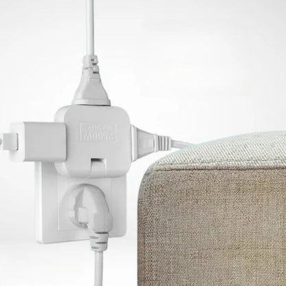 Skorter | FlexiPlug – Ultrap thin 180° rotatable power strip with multiple sockets