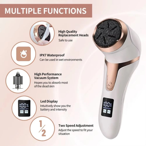 Skorter | Callus Remover Tool | Professional Foot Grinder for Hard Skin & Corn Removal