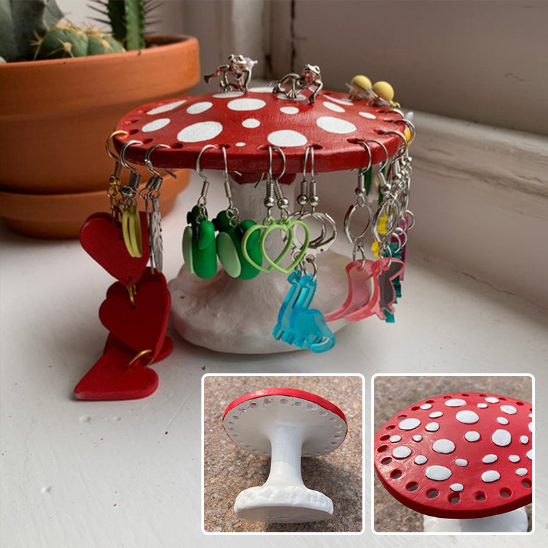 Skorter | Cute Mushroom Earrings Holder