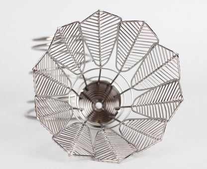 Skorter | Creative Stainless Steel Badminton Shaped Pen Holder, for Home, Office and Gifts