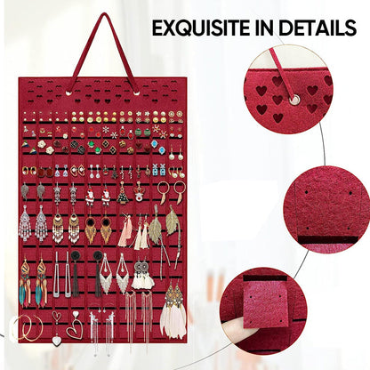 skorter | Felt Hanging Jewelry Organizer