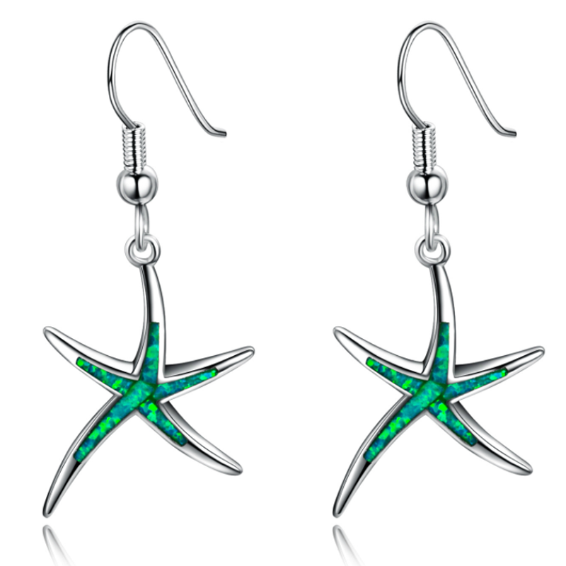 Skorter | Starfish Earrings with Rings