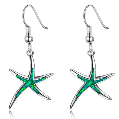 Skorter | Starfish Earrings with Rings