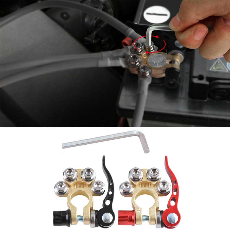 Skorter | Battery connection terminals