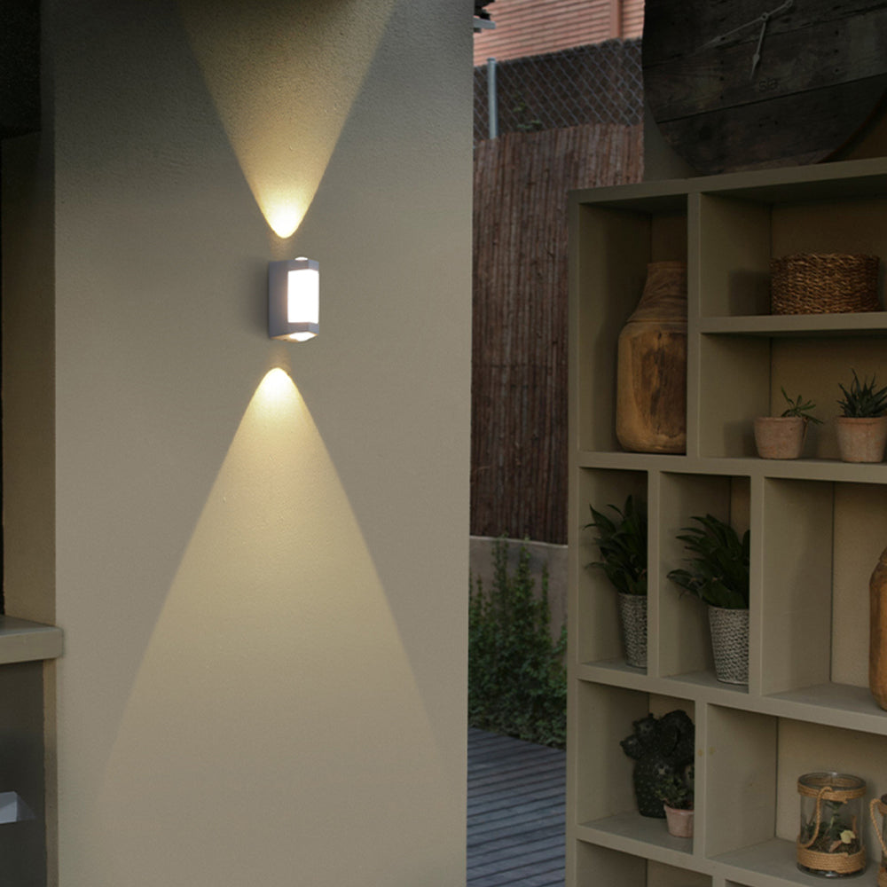 Skorter | Outdoor Wall Lamp – Mains Powered LED Lighting for Garden & Garage
