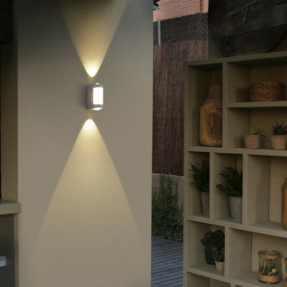 Skorter | Outdoor Wall Lamp – Mains Powered LED Lighting for Garden & Garage