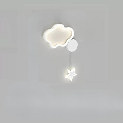 Skorter | LumiDroom - Clouds Star Moon LED-Wall Lamp