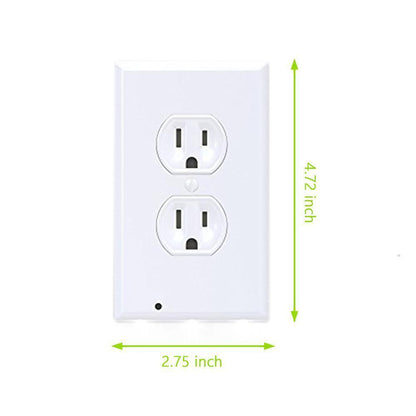 Skorter | Outlet wall plate with LED night lights