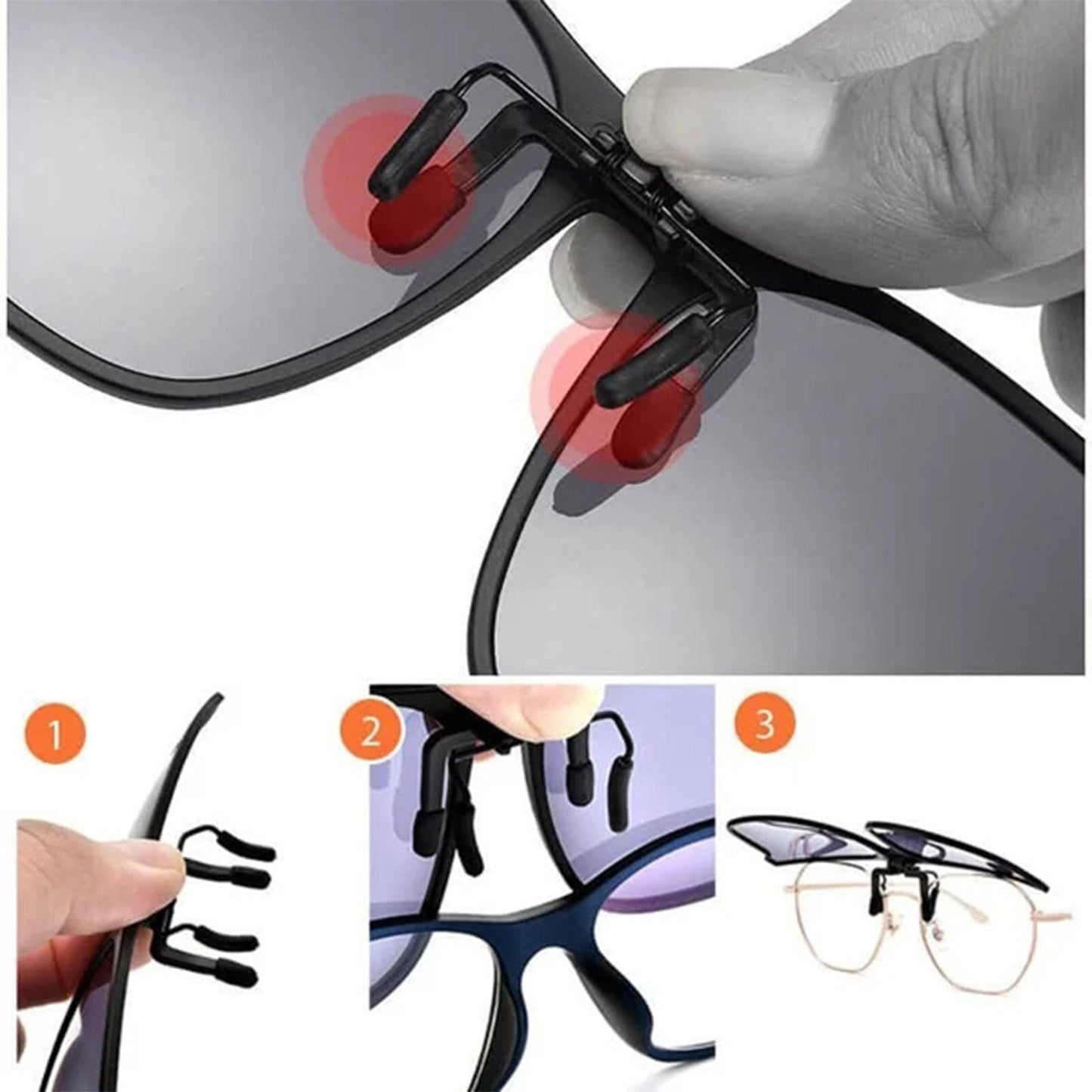 Skorter | Clip-on sunglasses