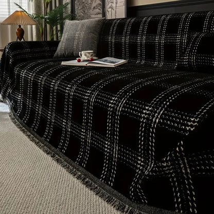 Skorter | Chesterfield Plaid Sofa Cover
