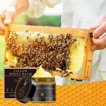 Skorter | Beef fat beeswax and honey face cream