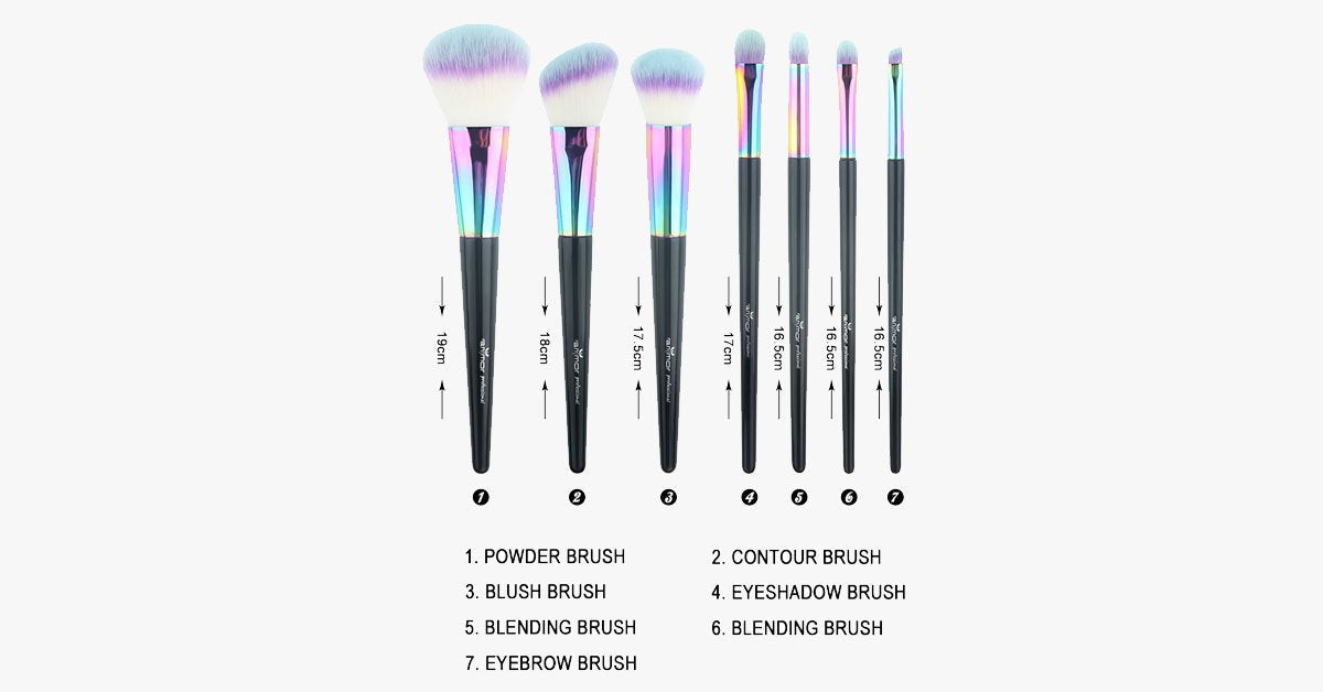 Skorter | Black Mermaid Rainbow Feather Set