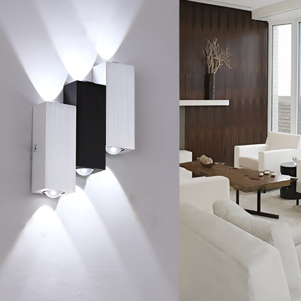 Skorter | BrilliantLight - Rectangular LED Up and Down Wall Lamps Modern Style