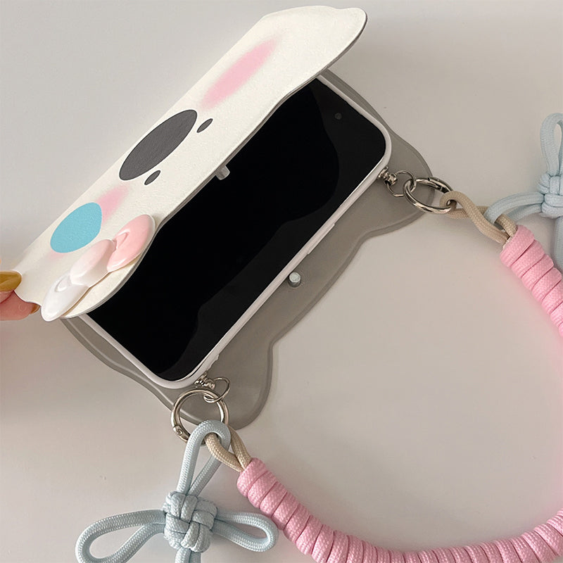 Skorter | Insta-Style Cartoon Westie Flip-Phone Case