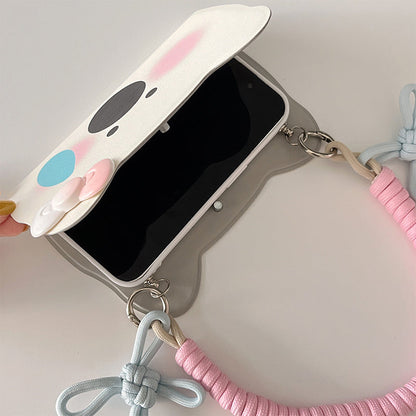 Skorter | Insta-Style Cartoon Westie Flip-Phone Case