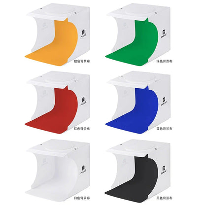 Skorter | 23cm Mini Photo Studio Lightbox with Soft Light for Stunning Jewelry & Product Shots