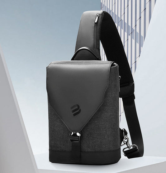 Skorter | Anti-theft and Waterproof 9.7'' Crossbody Bag, with Multiple Pockets, High Elastic Back Pad, Invisible Anti-theft Pocket, for Working, Traveling, Hiking and More