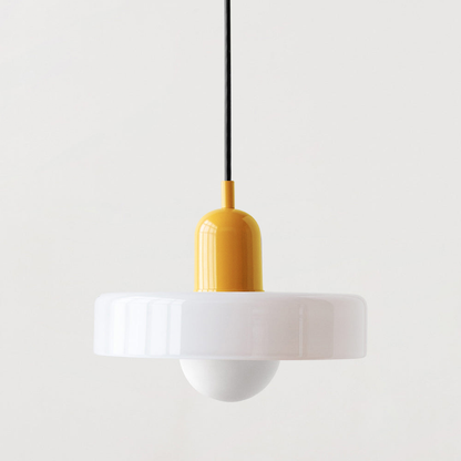 Skorter | Bauhaus Colored Glass Pendant Light