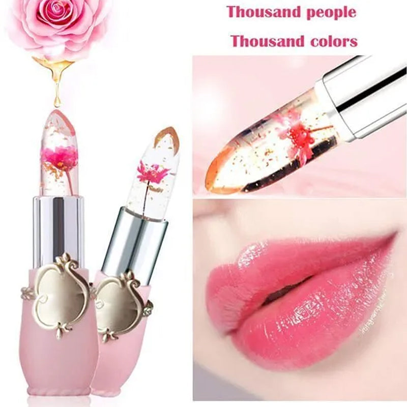 Skorter | Crystal Jelly Flower Color Changing Lipstick