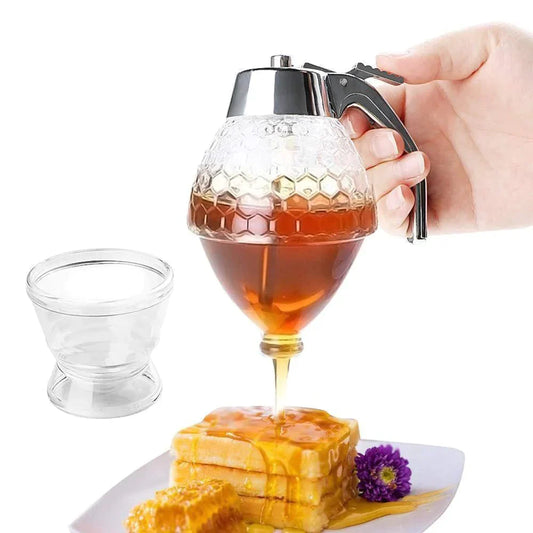 skorter | Acrylic Jam Funnel, Honey Dispenser