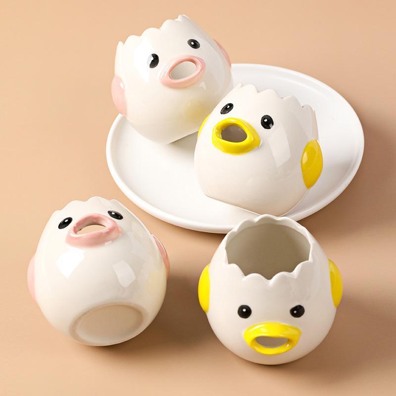 skorter | Cartoon Egg Yellow-White Separator