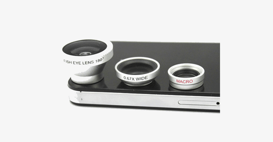 Skorter | 3-piece camera lens attachment set for smartphones – Take better pictures!