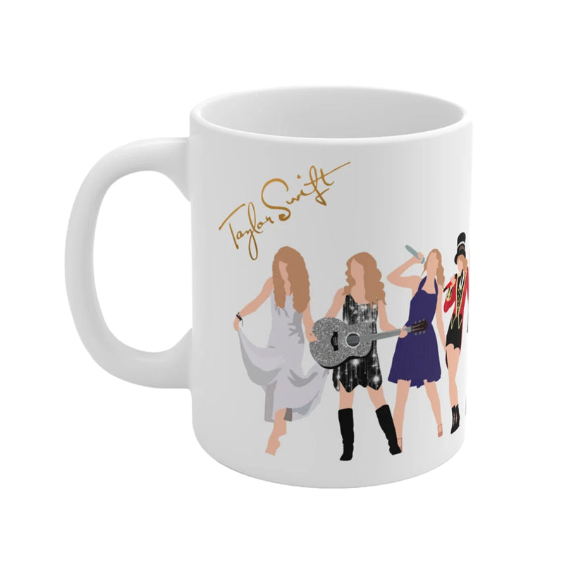 skorter | Floral Music Album Swiftea Mug