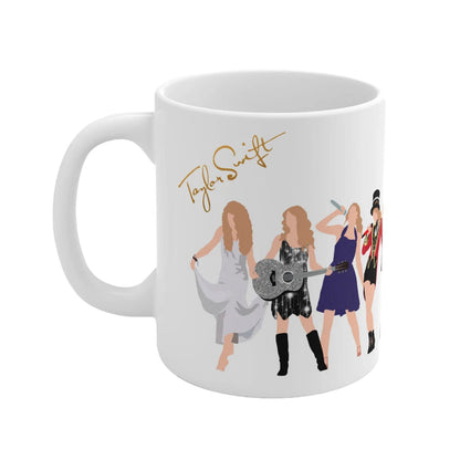 skorter | Floral Music Album Swiftea Mug