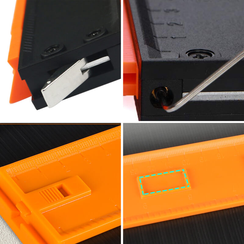 Skorter | Contour gauge with lock