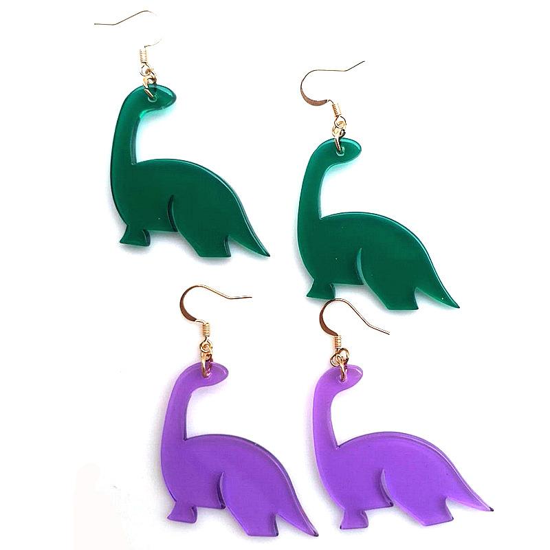 Skorter | Acrylic Small Dinosaur Earrings