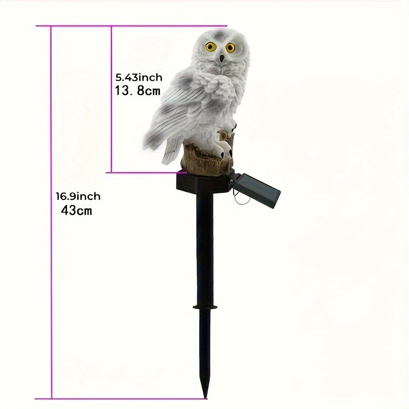 Skorter | SolarOwl - LED Solar Coating Lamp, Garden Decoration with Hare Design