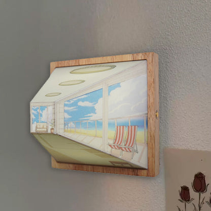 Skorter | 3D Glasses-Free Gallery Optical Illusion Wall Lamp & Night Light