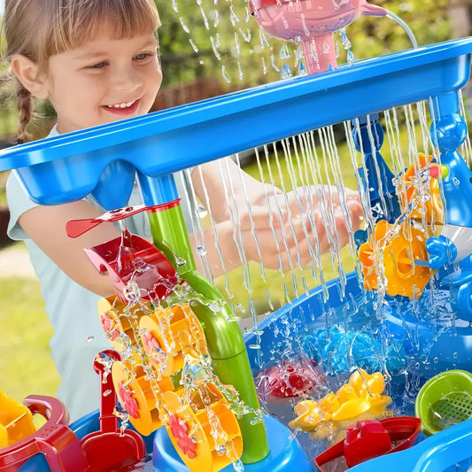 Skorter | 3-Layer Sand and Water Table | Fun & Educational Playset for Kids Ages 1–5